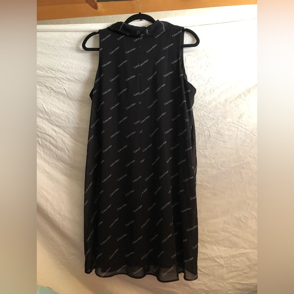 Black Calvin Klein dress new with tags size 14 - Picture 3 of 12
